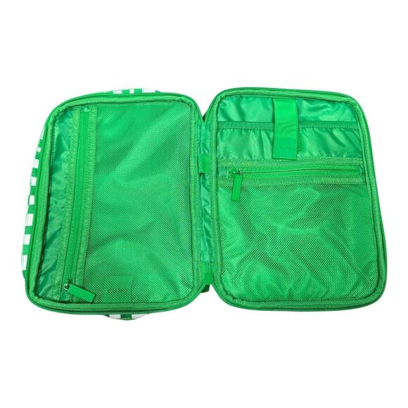 Calpak Travel Tech Organizer Green Checkerboard Print Checkered - Picture 5 of 9